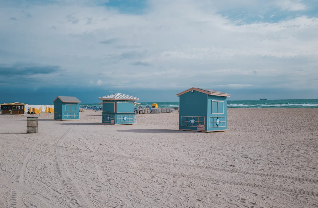 Strandhäuser von Miami Beach