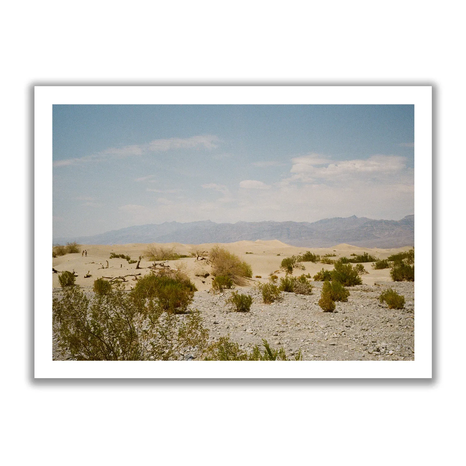 Sonnige Wüstenansicht des Death-Valley National Park, Landscape