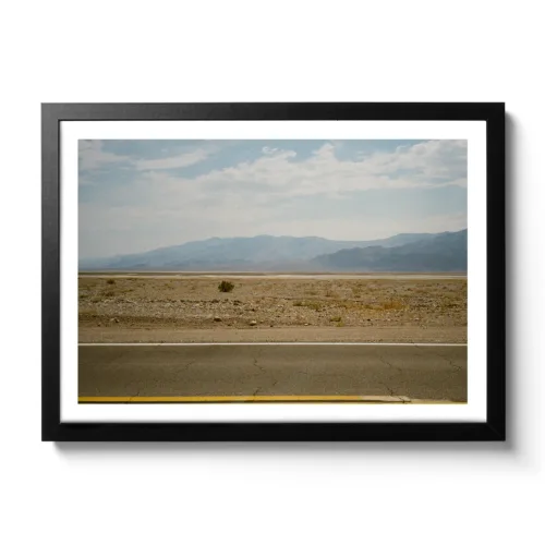 Straßenansicht vom Death Valley in Kalifornien