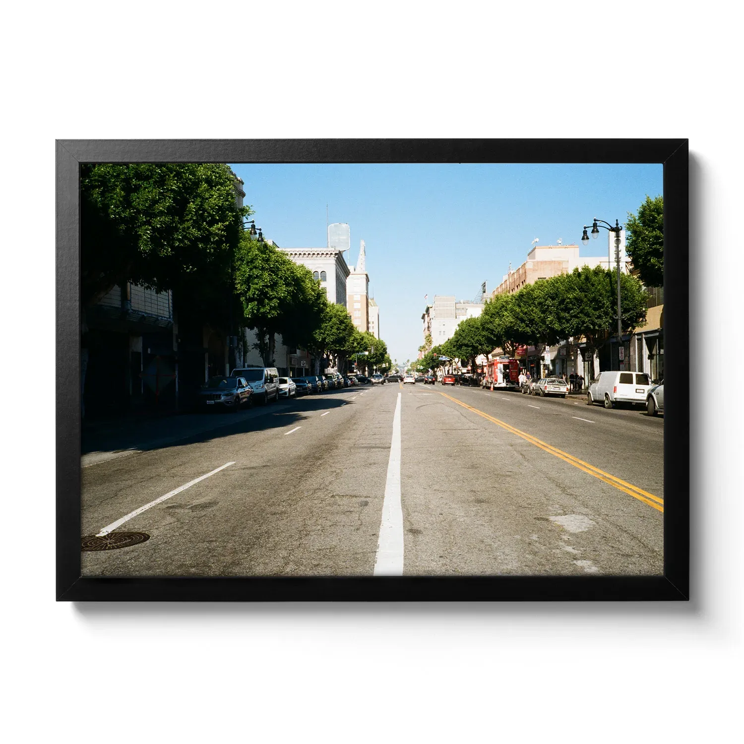 Straßenansicht von Los Angeles