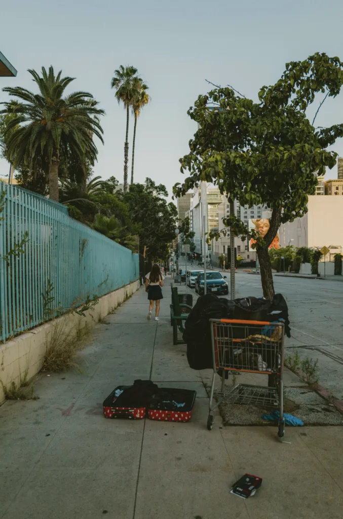Straßen von Los Angeles.
