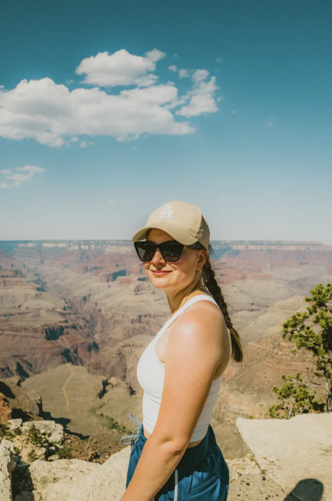 Portraitansicht - Grand Canyon