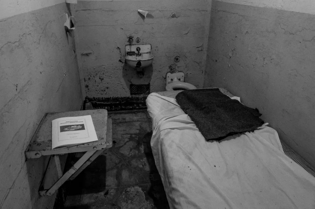 Innenansicht Gefängniszelle Alcatraz