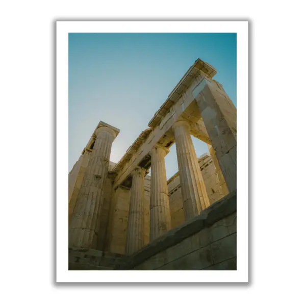 Säulen der Akropolis von Athen